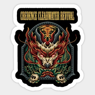 CREDENCE CLEARWATER BAND Sticker